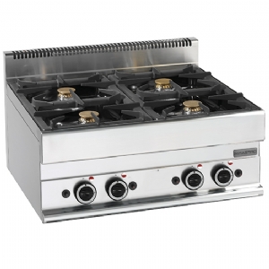 Gas hob, 4 burners 6570PCG