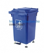 THÙNG RÁC BÀN ĐẠP,60L Foot-pedal Garbage Bin B-001A