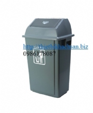 THÙNG RÁC, 58L quadrate gathering bin B-013