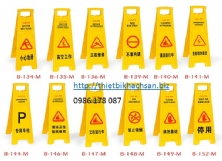 bIỂN BÁO, PP CAUTION BOARD   B-131M-B-147M