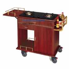 xe đẩy, Liquor trolley,FLAMBE TROLLEY C-18