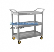 GIÁ BA TẦNG ĐA NĂNG LOẠI TO (KHÔNG XÔ) , 3 LEVELS LARGE DINNER CART（WITHOUT BUCKET) D-012