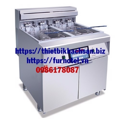 JUSTA computer version 10 liter two-cylinder electric fryer DZL10-2