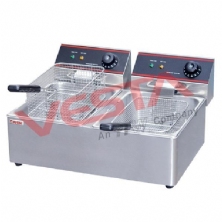 Electric 2-Tank Fryer EF-6L-2