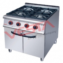  Gas Range 4-Burner With Cabinet JUS-RA-4