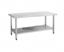 SS304 Work Bench With Under Shelf(Square Leg)