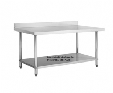 SS304 Work Bench With Splashback