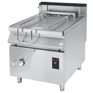 Electric tilting bratt pan, capacity 50 litres, stainless steel well, motorized VS7080BREIM