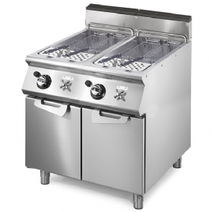 Gas pasta cooker, 2 GN 2/3 wells, capacity 2x 26 litres VS7080CPGS