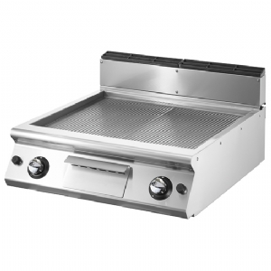 Gas griddle, top version, ribbed chromed plate VS7080FTRRGVC