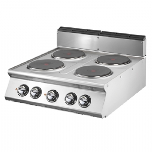 Electric range, top version, 4 hot plates VS7080PCET