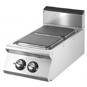 Electric range, top version, 2 square hot plates VS9040PCEST