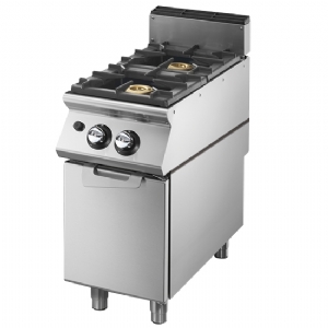 Gas range on cabinet with door, 2 burners VS9040PCGP